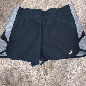 Grey/Black Athletic Shorts
